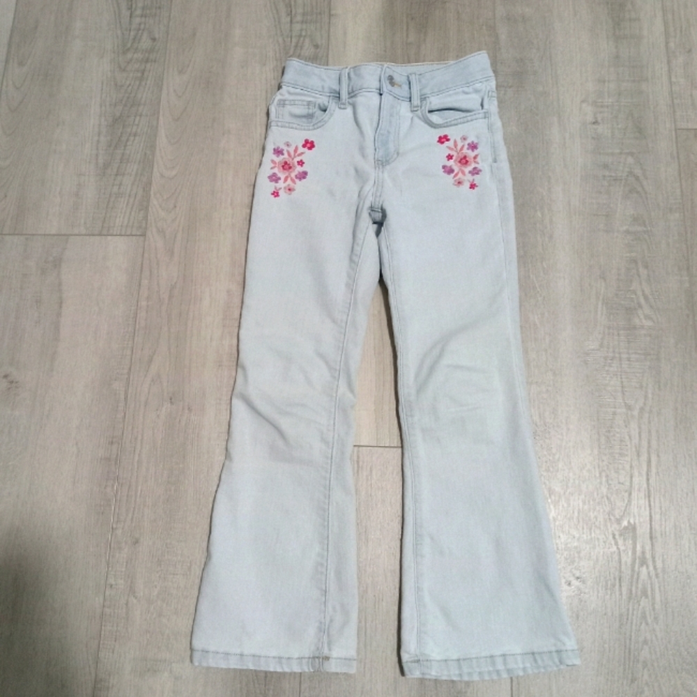 Jumping Beans Light Blue Floral Jeans